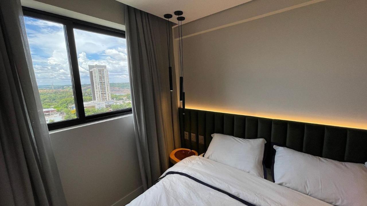 Апартаменты Lindissimo Apt No Ultimo Andar No Centro De Foz Com Vista Incrivel Фос-ду-Игуасу Экстерьер фото