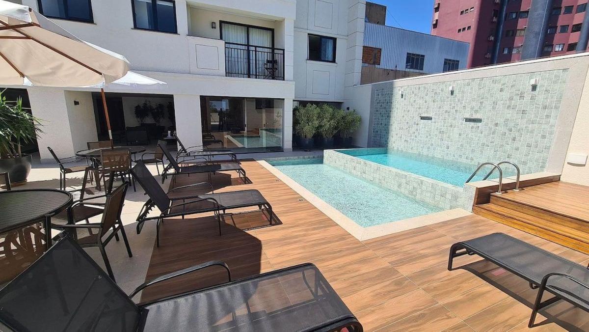 Апартаменты Lindissimo Apt No Ultimo Andar No Centro De Foz Com Vista Incrivel Фос-ду-Игуасу Экстерьер фото