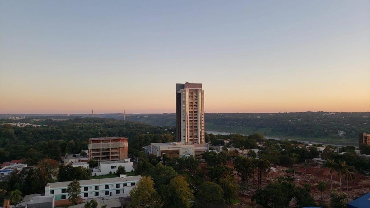 Апартаменты Lindissimo Apt No Ultimo Andar No Centro De Foz Com Vista Incrivel Фос-ду-Игуасу Экстерьер фото